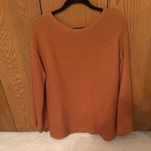 Cherfly Rust Brown Sweater Size Medium
